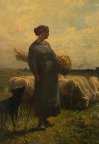Glaneuse , 1867
