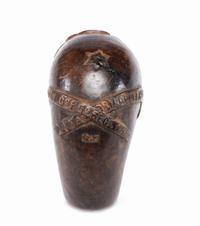 Captain George S. Benton, 5th Connecticut, KIA Chancellorsville. Folk art pipe carved at Stafford Court House, VA, 11 April 1863.