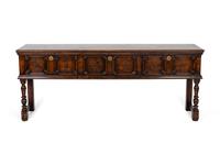 A Charles II Style Oak Server — ELIJAH SLOCUM INC., NEW YORK
