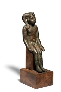 An Egyptian Bronze Harpocrates