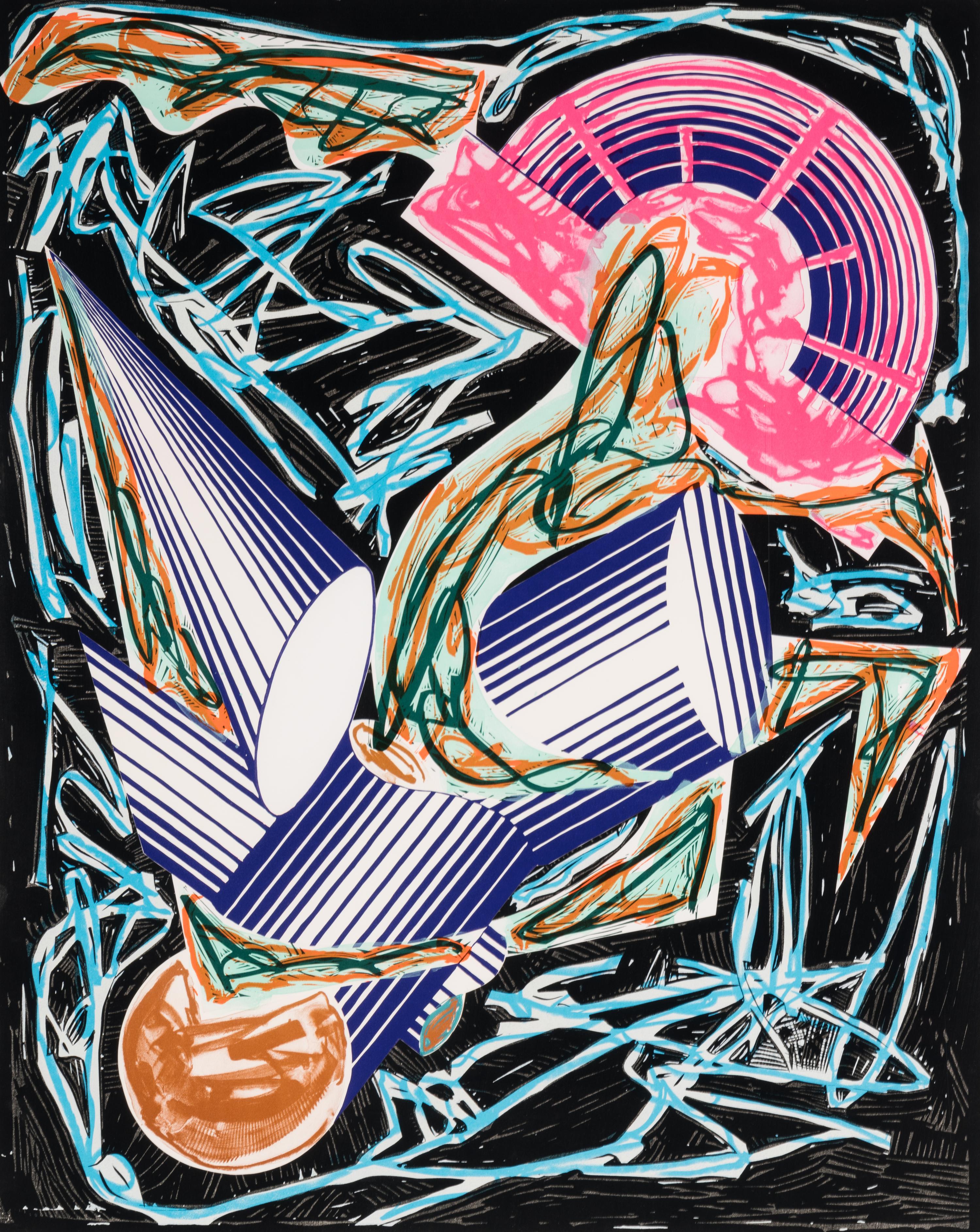 A. Had Gadya: Front Cover (from Illustrations After El Lissitzky's Had Gadya ), 1984