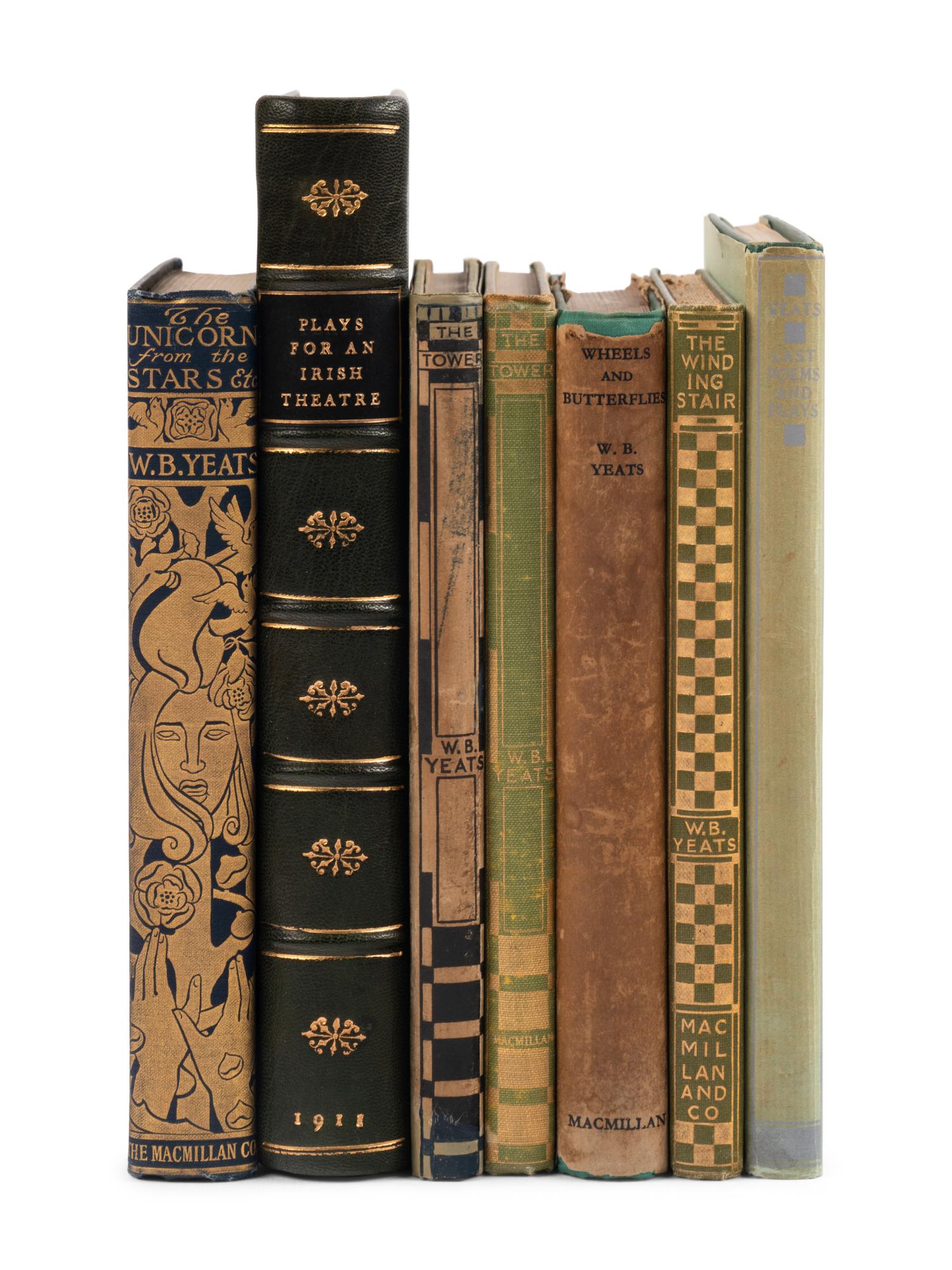YEATS, William Butler (1865-1939). A group of 7 works, comprising: