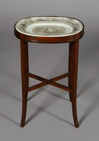 An English Pottery Tray, Mason, Width 13 1/4 inches.