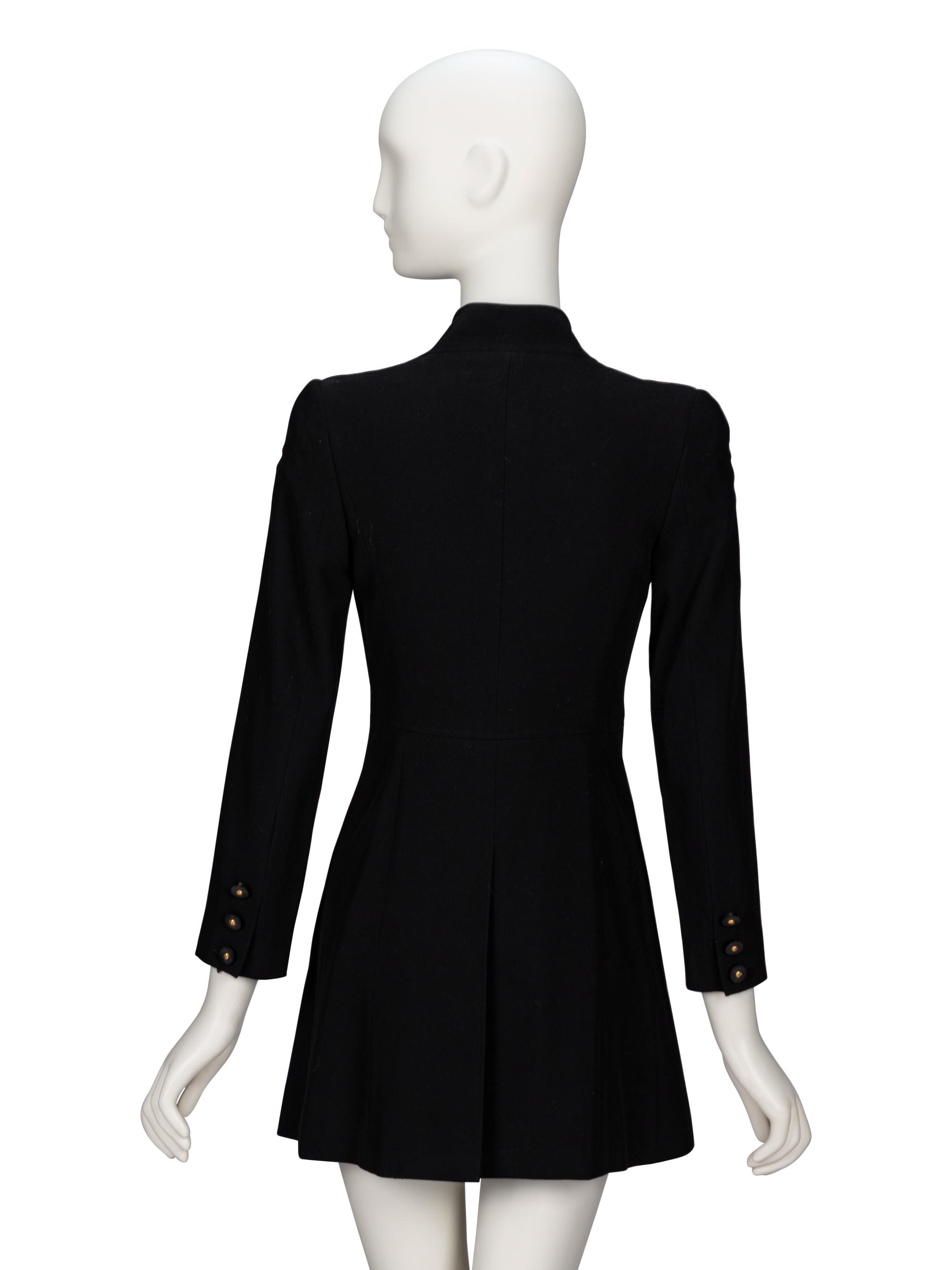 Chanel, Black Blazer Minidress