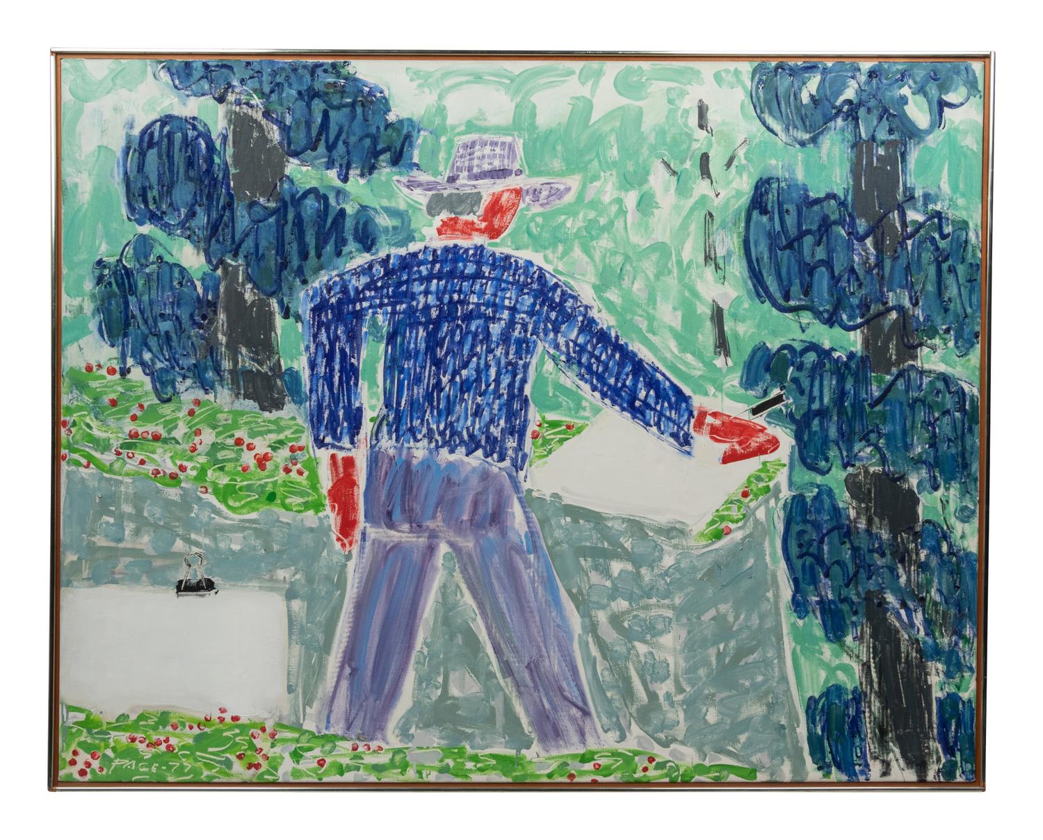 Self Portrait in Quarry