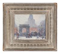 Washington Square, Greenwhich Village , 1935