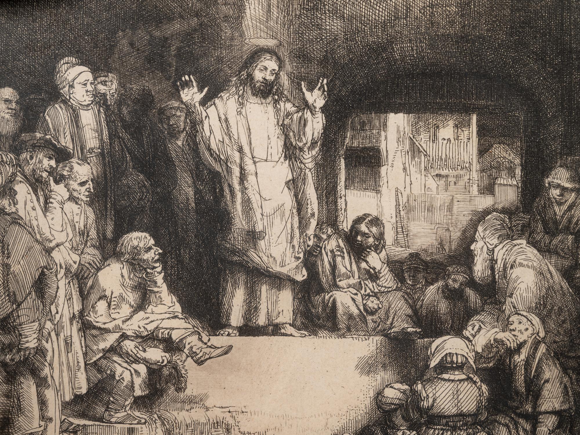 Christ Preaching ( La Petite Tombe)
