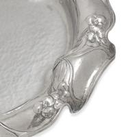 An Art Nouveau Martele Silver Serving Dish
