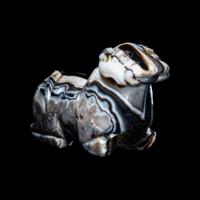 A Middle Elamite Banded Agate Feline