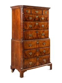 A George III Mahogany Chest-on-Chest
