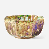 A Wedgwood Fairyland Lustre Octagonal Bowl UK, 1925