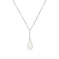 EDWARDIAN, PLATINUM, DIAMOND, AND SOUTH SEA CULTURED PEARL NECKLACE