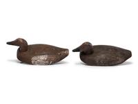 Four Carved and Painted Wood Duck Decoys
