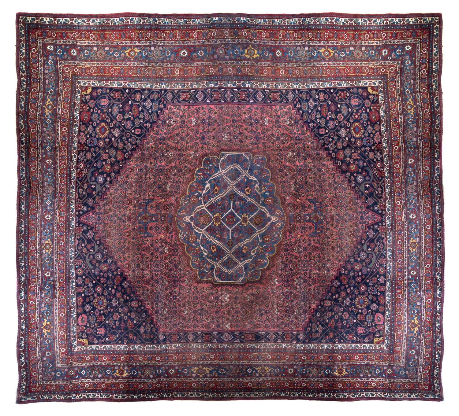 A Bidjar Wool Rug, 18 feet 3 inches x 15 feet 1 inch.