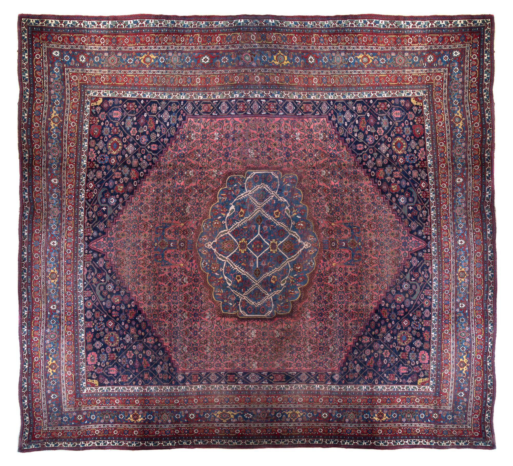 A Bidjar Wool Rug, 18 feet 3 inches x 15 feet 1 inch.