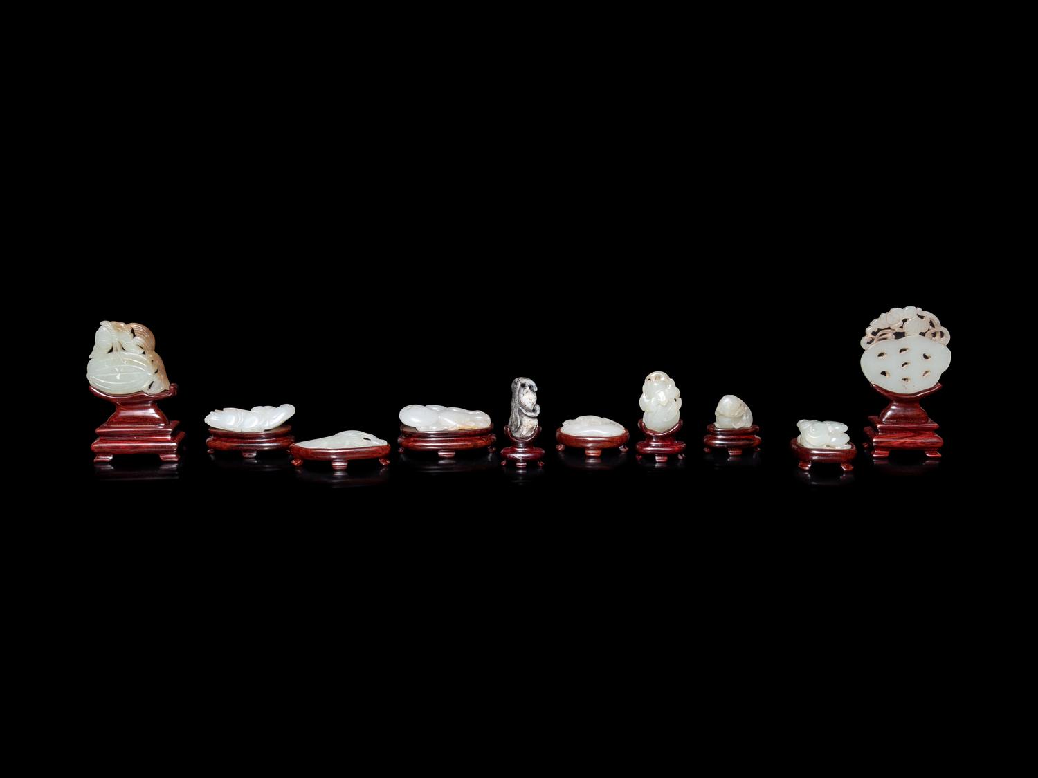 10 Chinese Carved Jade ‘Fruit' Articles