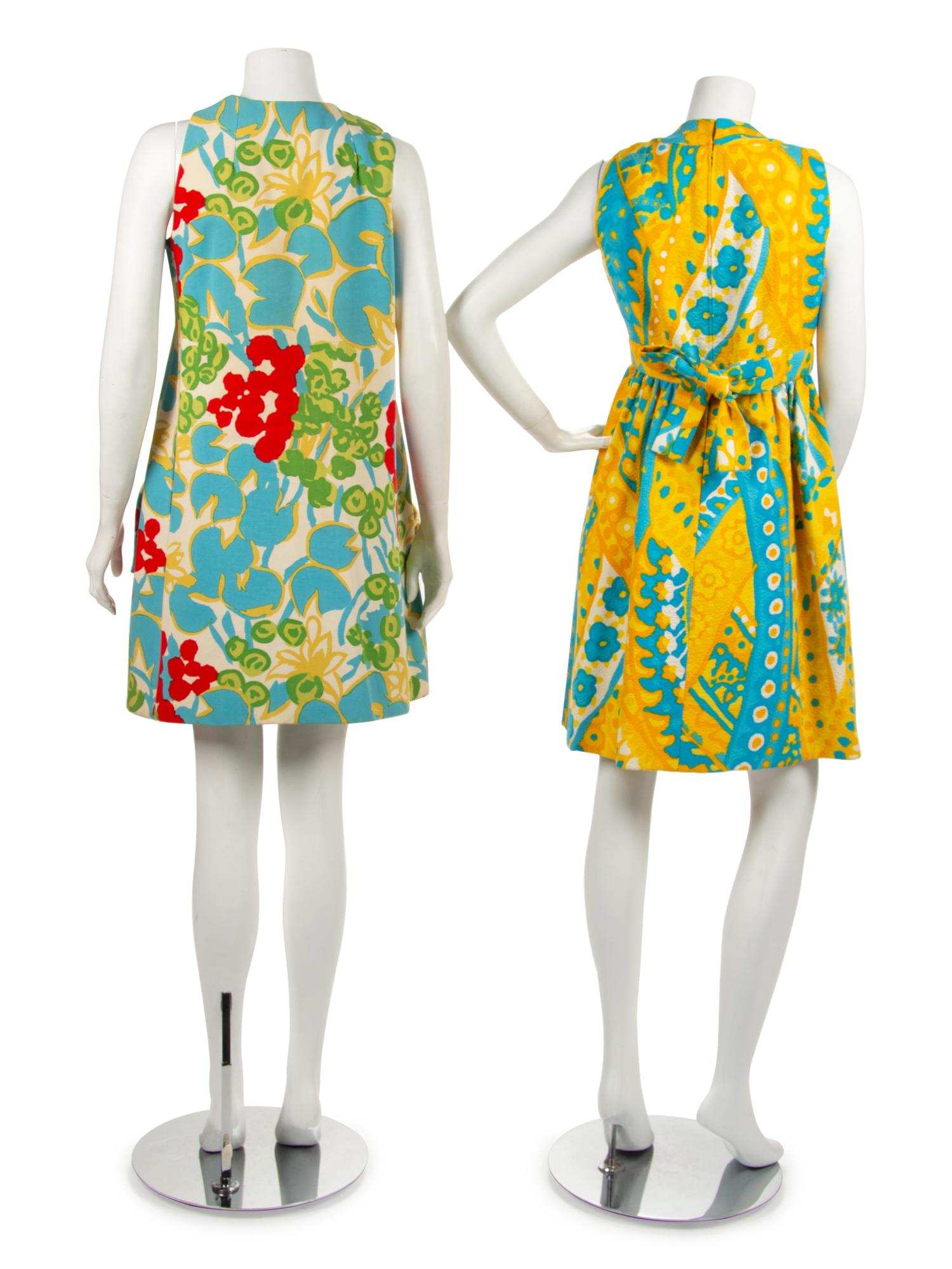 Two Geoffrey Beene Dresses, 1960s