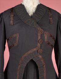 Three-Piece Wool Walking Suit, 1900-10s