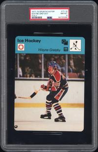 A 1977-1979 Sportscaster Wayne Gretzky No. 77-10 Rookie Hockey Card (PSA 8 NM-MT)