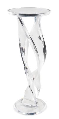 American, c.1980, a Lucite cyclone pedestal