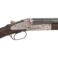 **Baker Gun Co. Batavia SxS Hammerless Shotgun with Krupp Steel Barrels