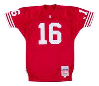 A Joe Montana Signed San Francisco 49ers Jersey (Wilson Pro Line),