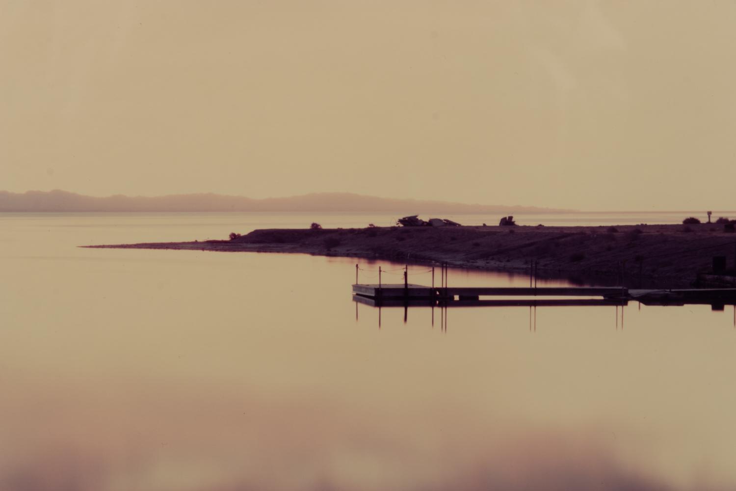 Salton Sea with Campers, 1984-1987