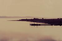 Salton Sea with Campers, 1984-1987