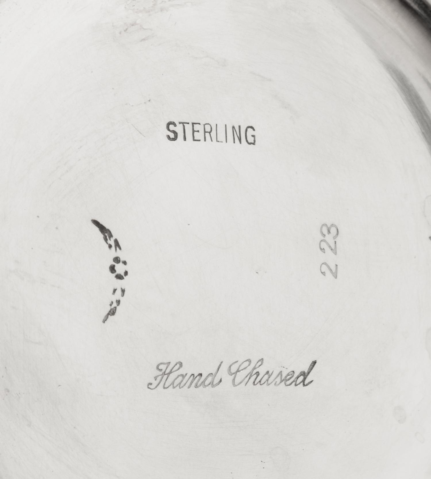 An American Silver Five-Piece Tea and Coffee Service