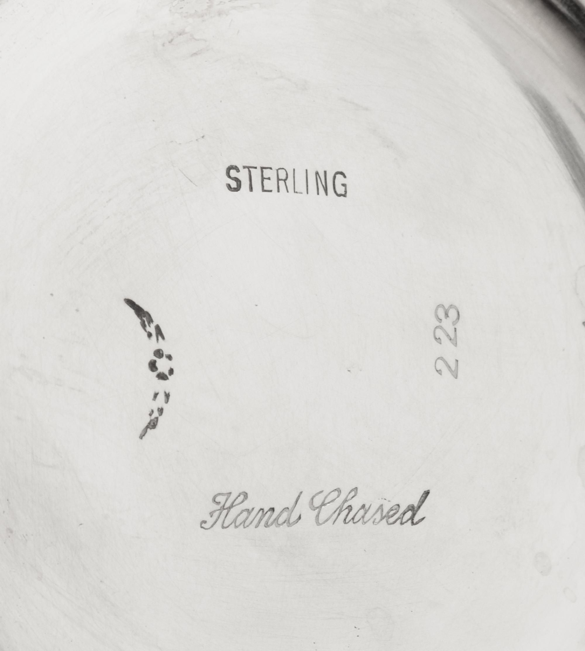 An American Silver Five-Piece Tea and Coffee Service
