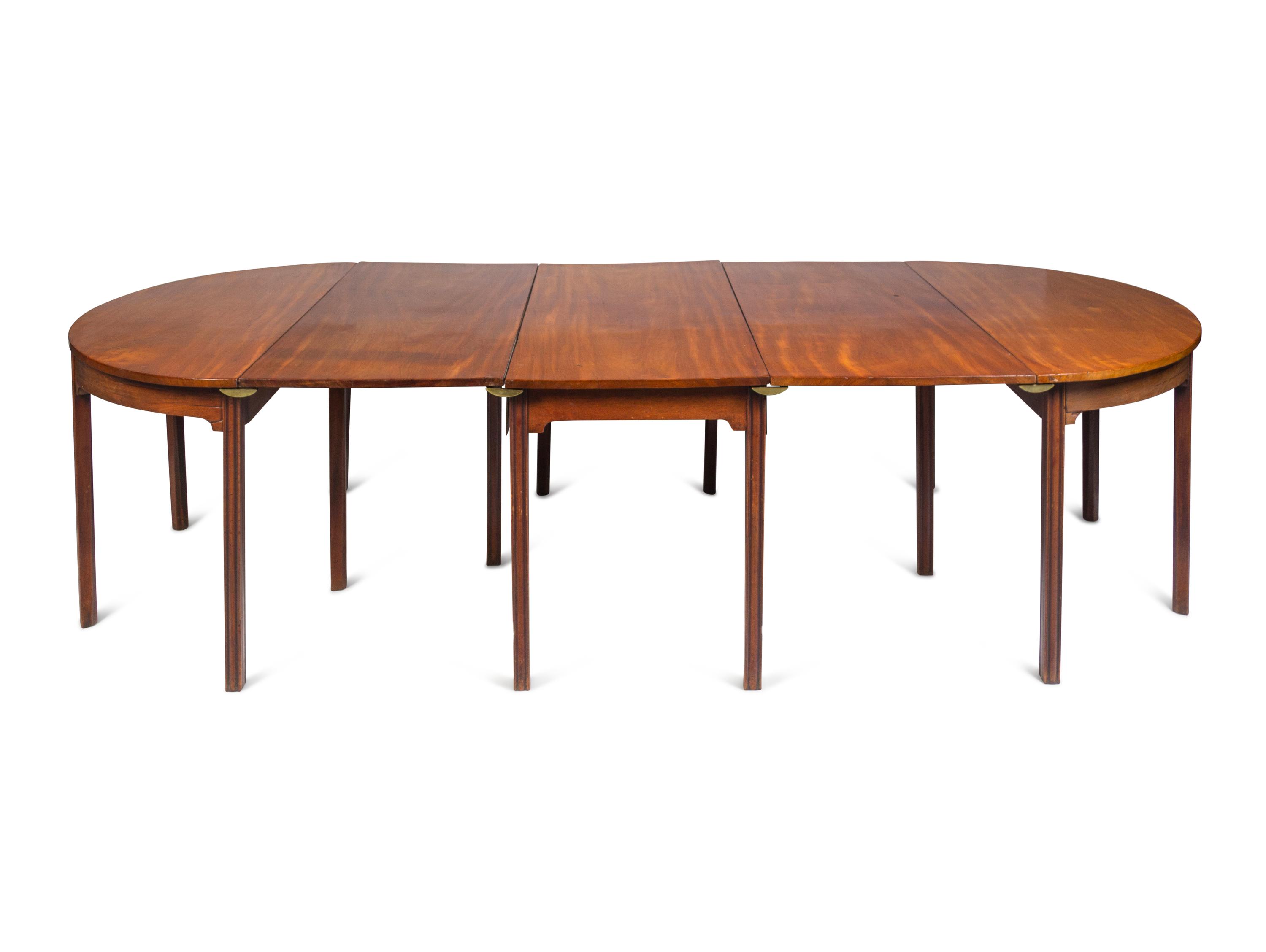 A George III Style Mahogany Dining Table