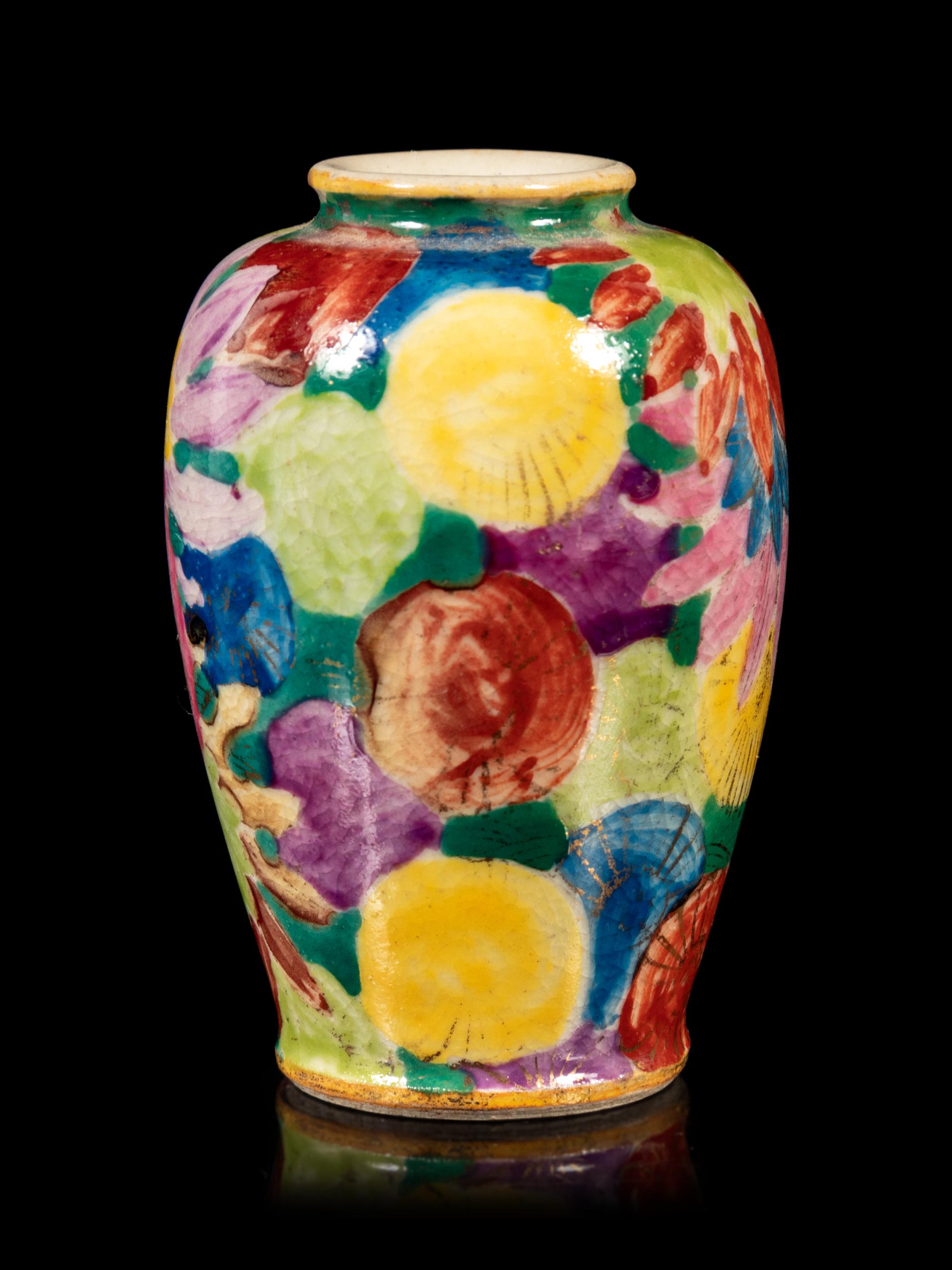 A Satsuma Miniature Bottle