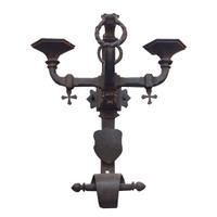 An Iron Sconce 13.5" W x 13" D x 17" H — Argentina, early 20th Century