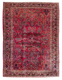 A Sarouk Wool Rug 16 feet 8 inches x 9 feet 11 inches. — CIRCA 1920s