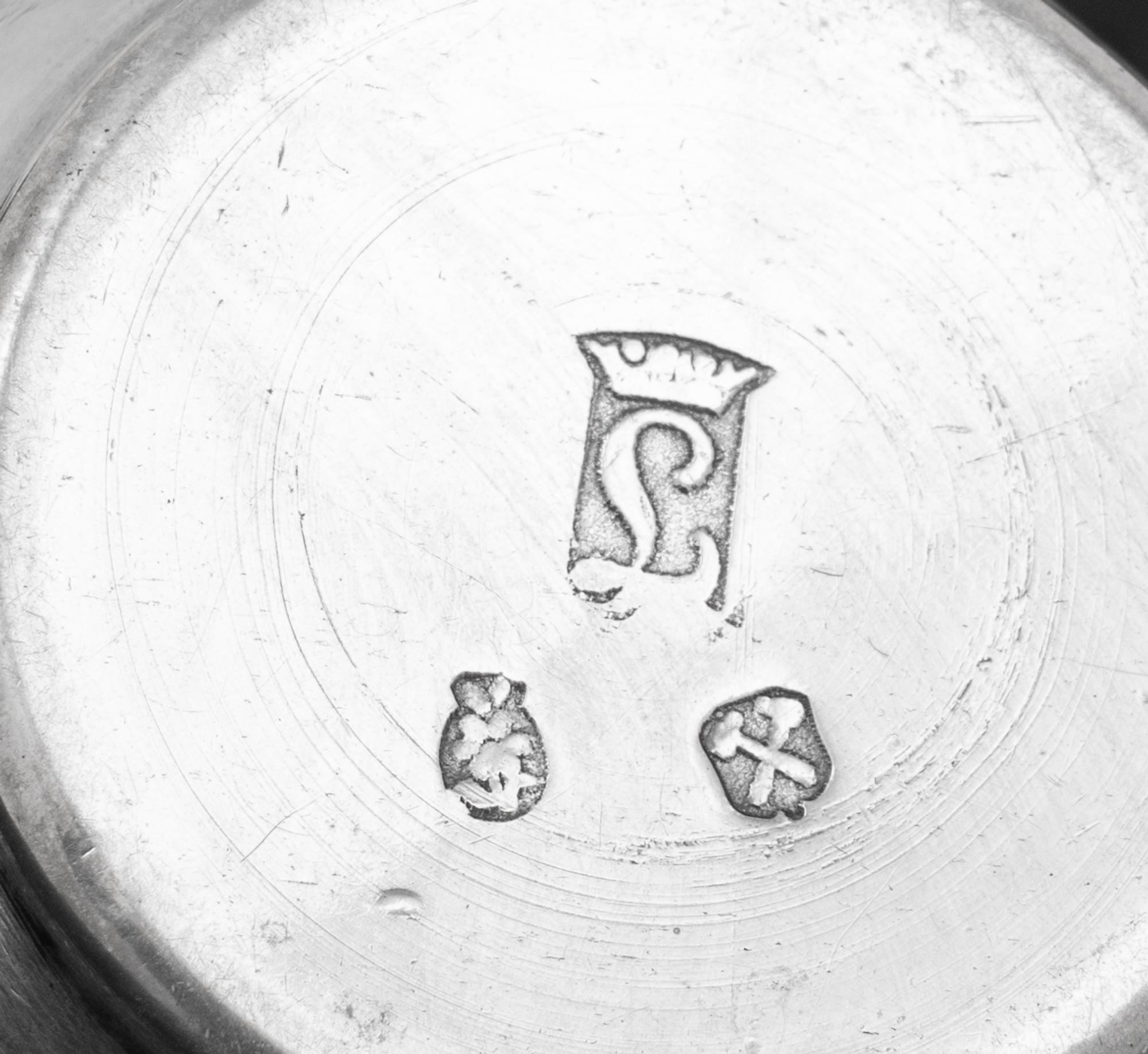 A Group of Six Continental Silver Table Articles