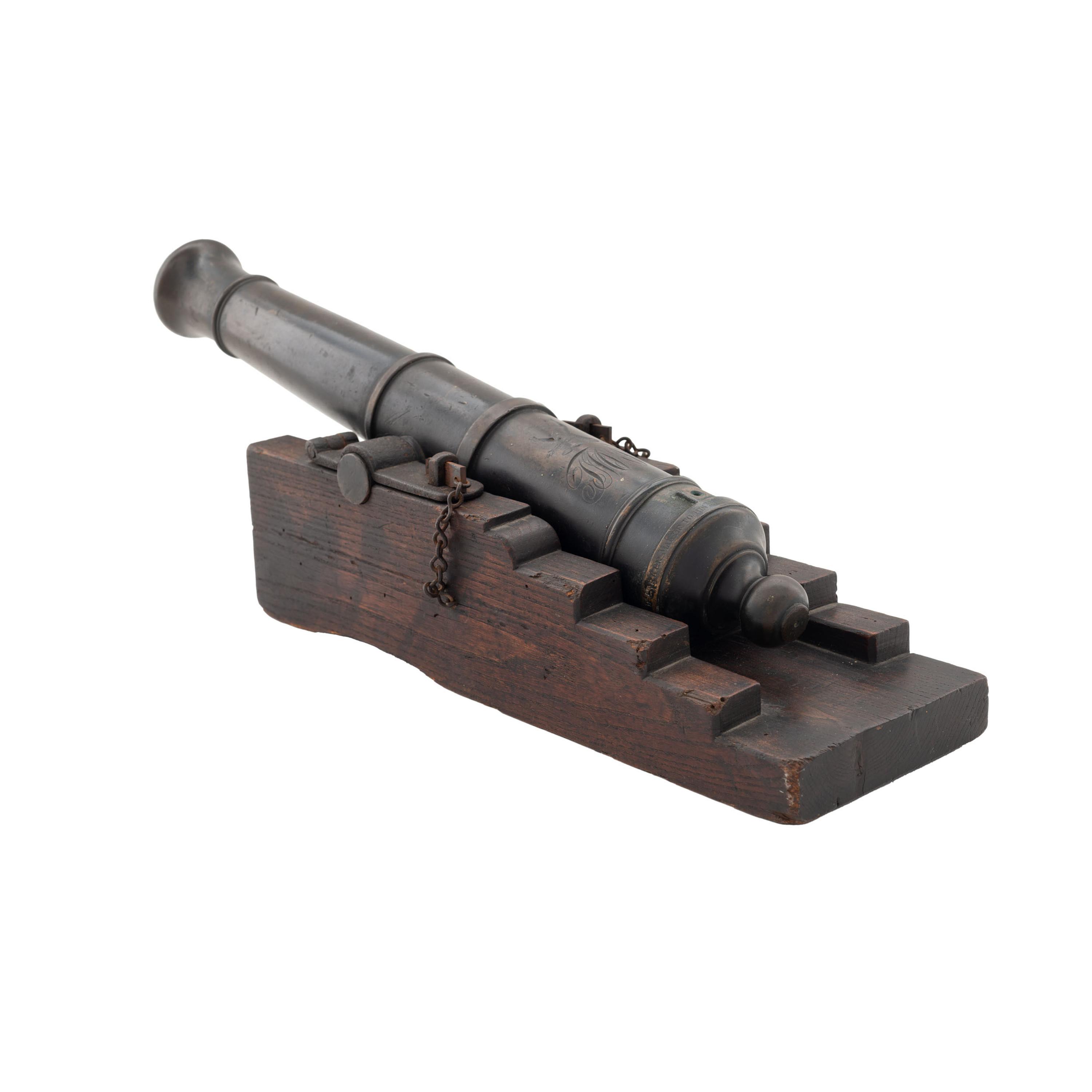 19th Century Bronze Salute Gun by William Parker