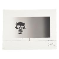 Jasper Johns (American, b. 1930) — Untitled (Skull), from Reality and Paradoxes , 1973