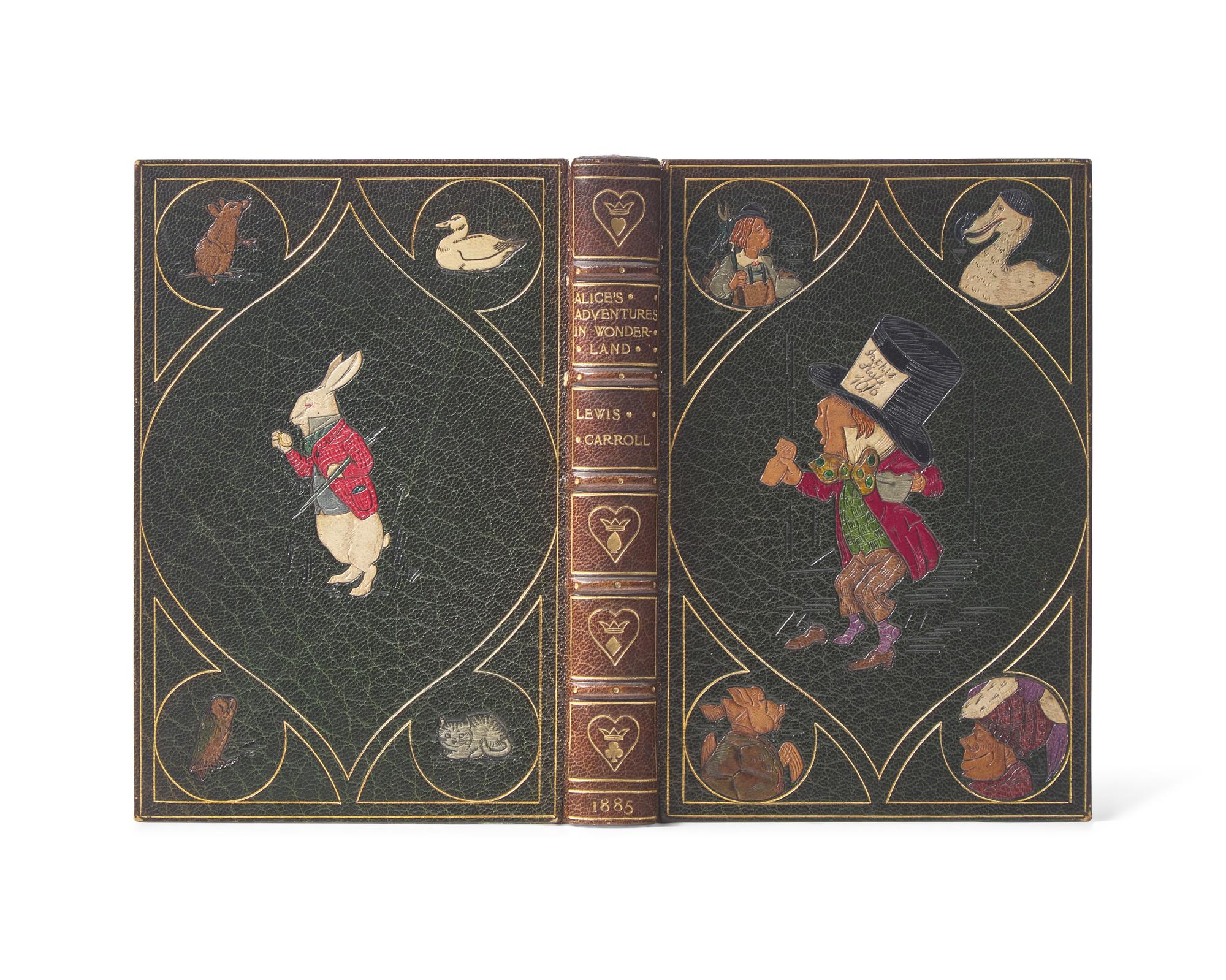 [Fine Bindings] [Kelliegram] Carroll, Lewis (Charles Lutwidge Dodgson). Alice's Adventures in Wonderland
