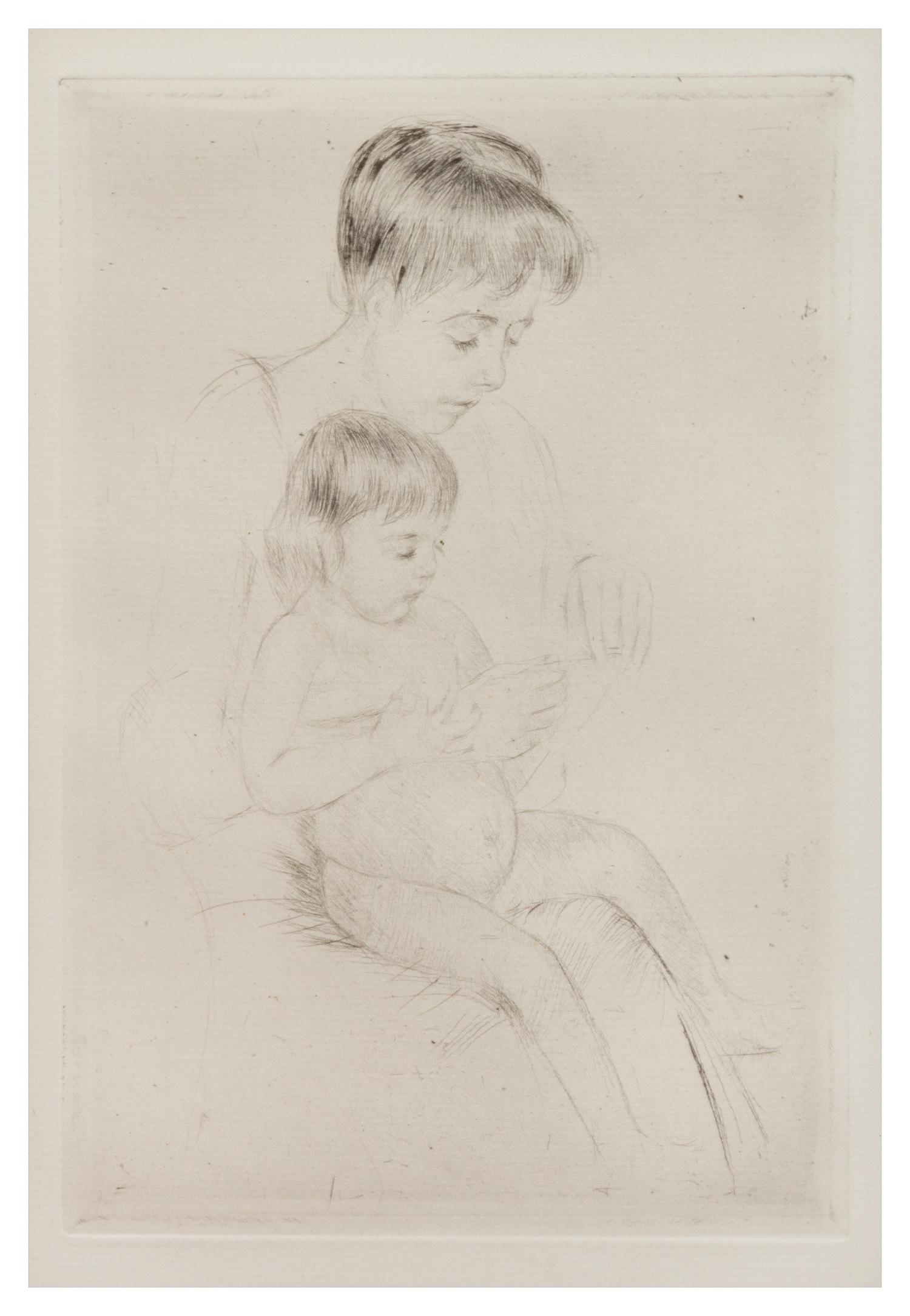 Mary Cassatt, (American, 1844-1926), The Manicure, c. 1908