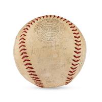 A 1938 Shreveport Sports Teams Signed Autograph Baseball