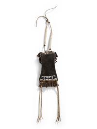 Kiowa Beaded Strike-a-Light Bag, with Striker
