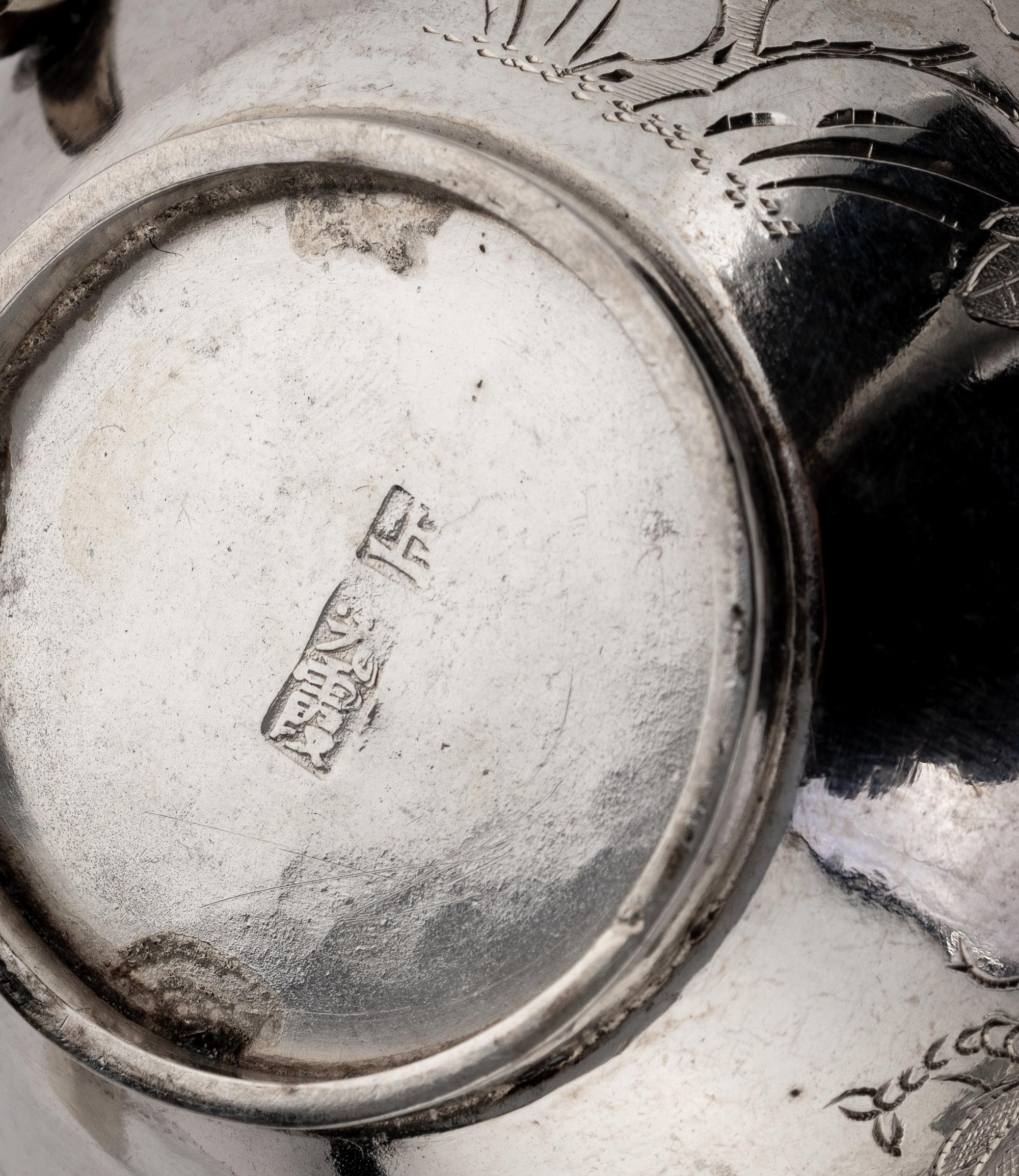 20 Chinese Export Silver Wares