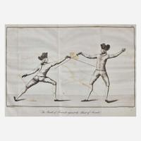 [Sporting] [Fencing] McArthur, J(ohn). The Army and Navy Gentleman's Companion; or a New and Complete Treatise on the Theory and Practice of Fencing...