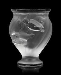 A Lalique Rosine Vase