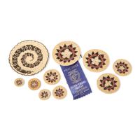 A Collection of Pomo, Tohono-O'odham, and Navajo Miniature Baskets