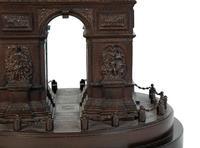 A French Grand Tour Patinated Bronze Model of the Arc de Triomphe by LeBlanc Freres — FOURTH QUARTER 19TH CENTURY