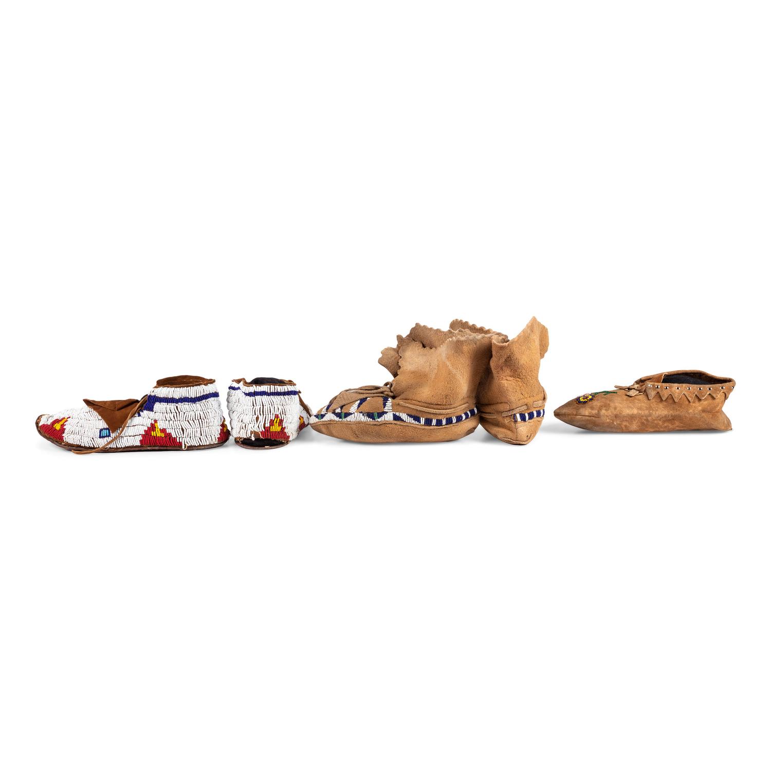 Collection of Beaded and Quilled Plains Material