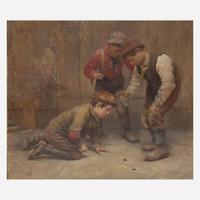 Karl Witkowski (American, 1860-1910) Knucks Down