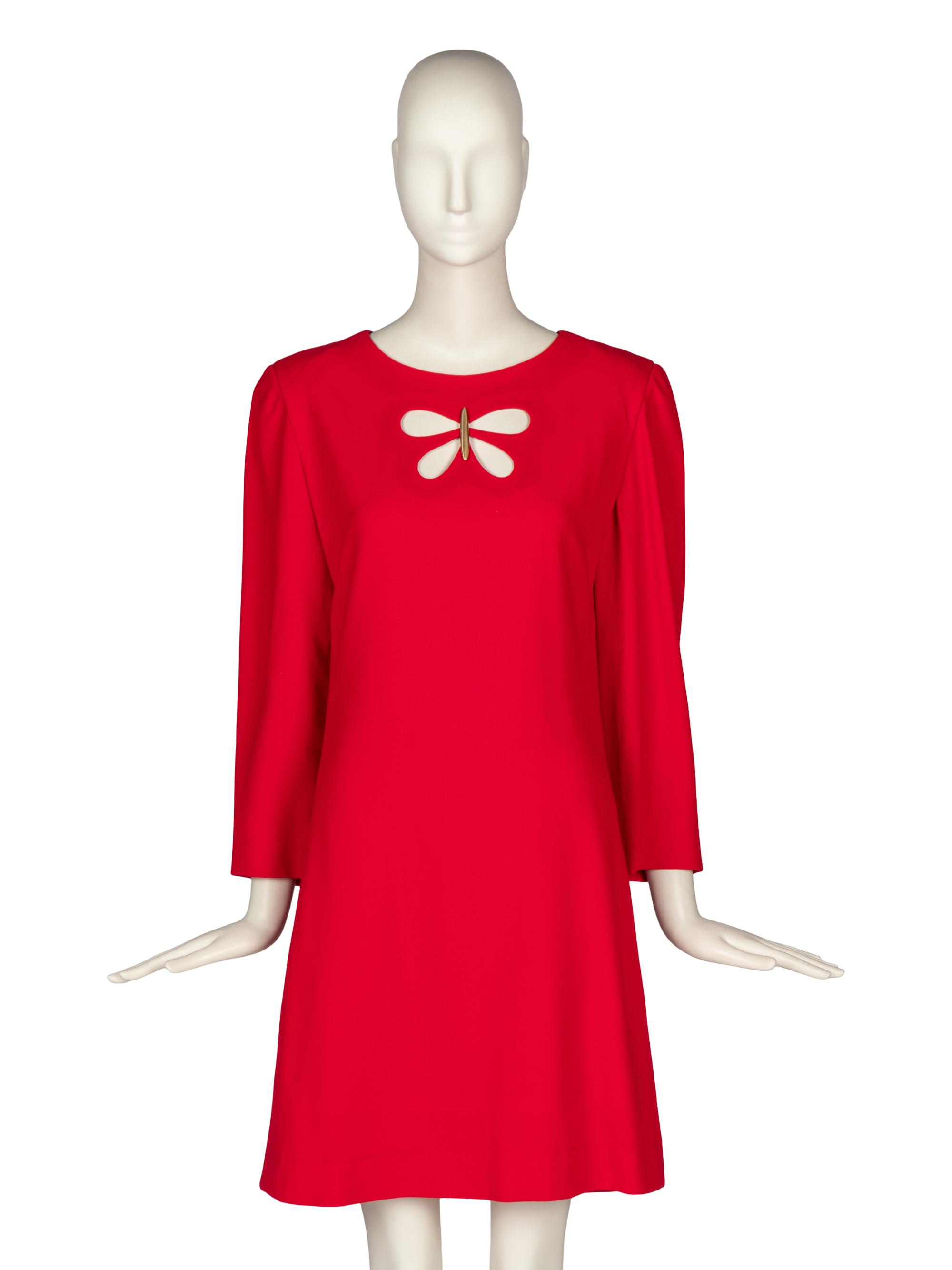 Pierre Cardin Haute Couture Butterfly Dress
