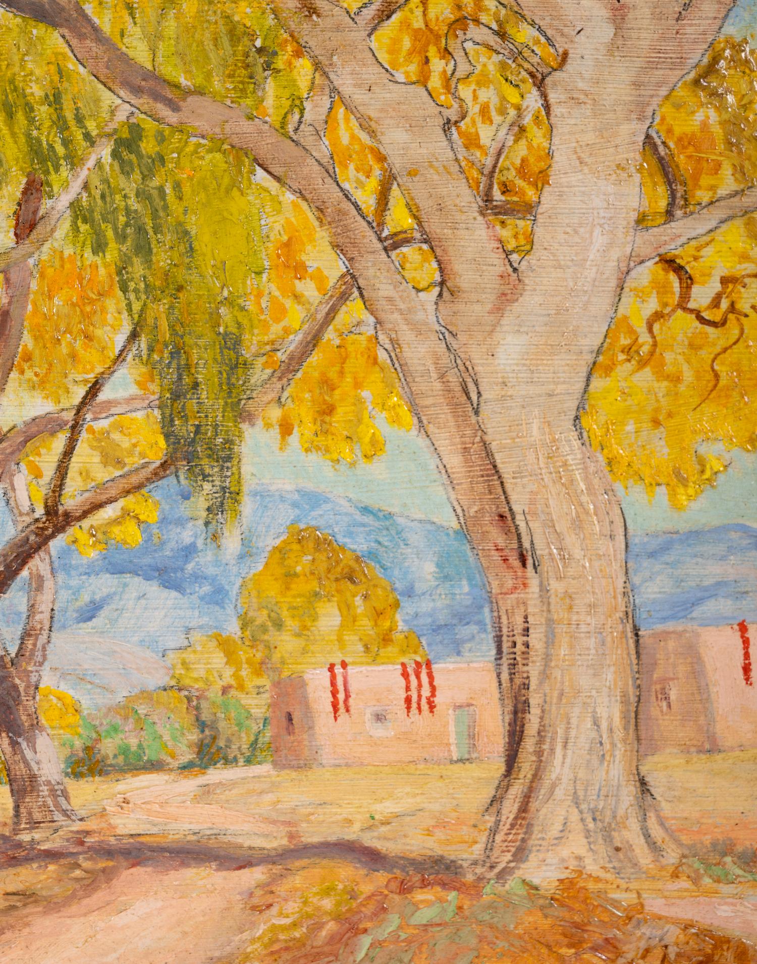 Santa Fe - Cottonwoods and Willow